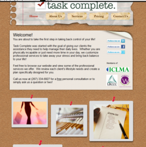 starting a Concierge business website