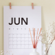 June Calendar// meet your business goals